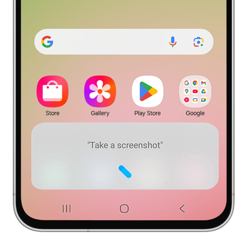 take screenshots using bixby